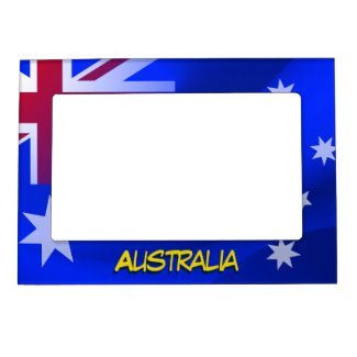 Australian flag magnetic frames