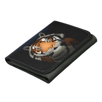 Tiger at night wallet