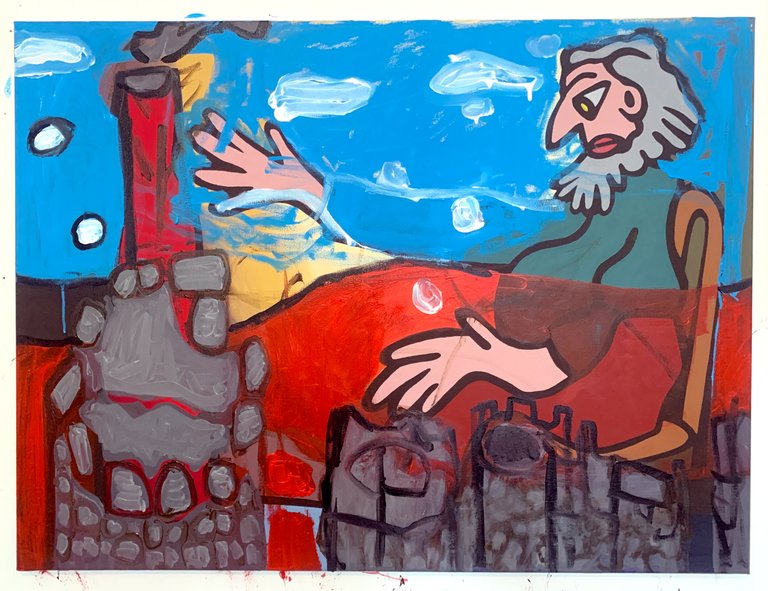 The first of the new Jonthom paintings.