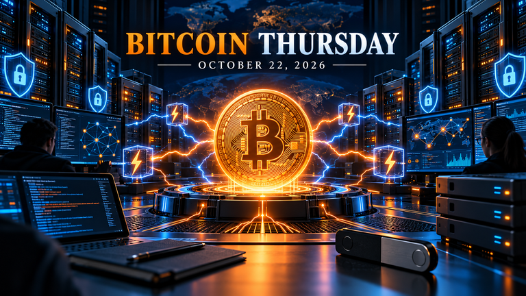 Bitcoin Thursday — October 22, 2026