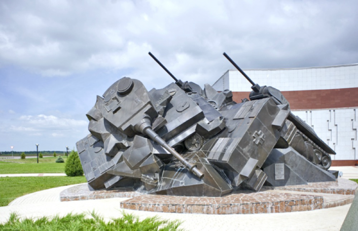 <figcaption>The German advance was stopped by unimaginable willingness of Russian soldiers to die, and the will of their commanders to sacrifice them</figcaption>