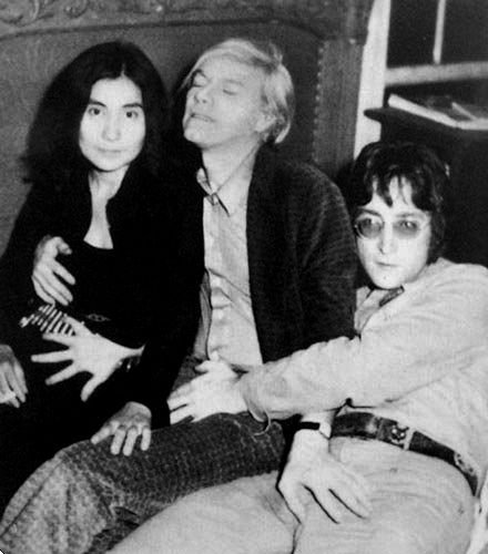 Andy, John & Yoko <3: 