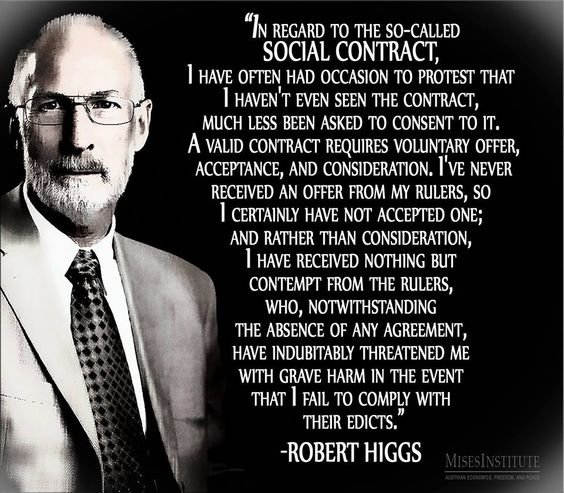 higgs social contract quote