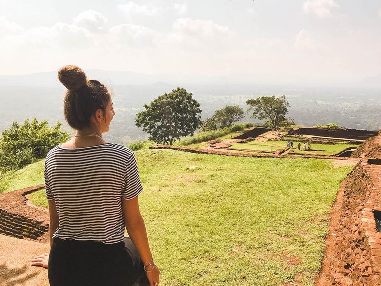 On top of Sigiriya