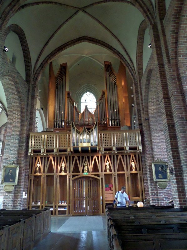 The Organ in Church of St. Mary in Helsingborg