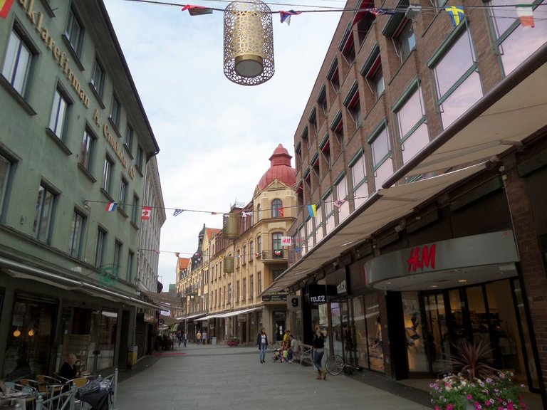 Helsingborg high street