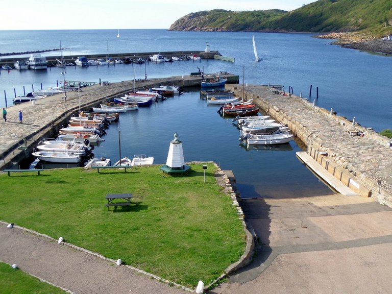 Mölle Sweden harbor