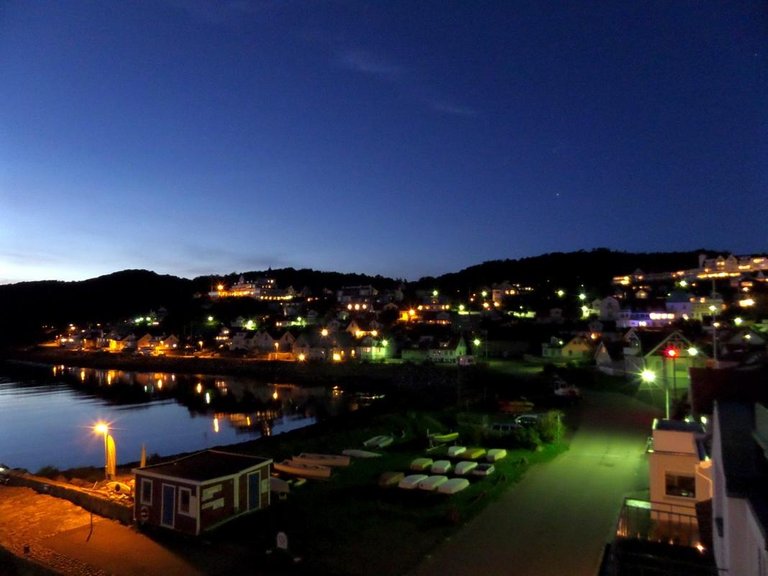 Mölle at night