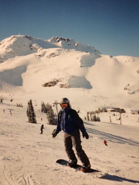 snowboarding