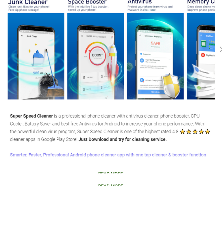 Super Speed Cleaner - A very powerful & useful app for ...