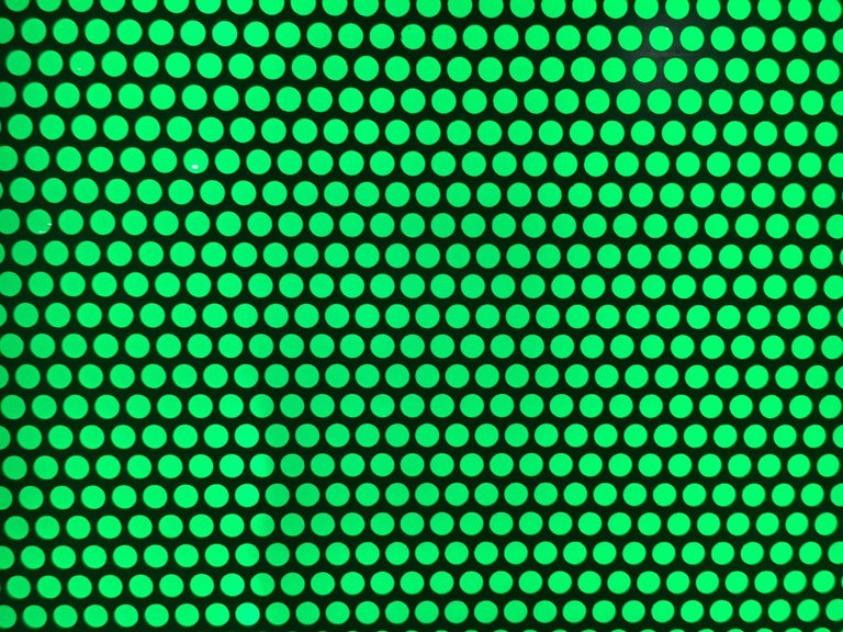 Cool green dots