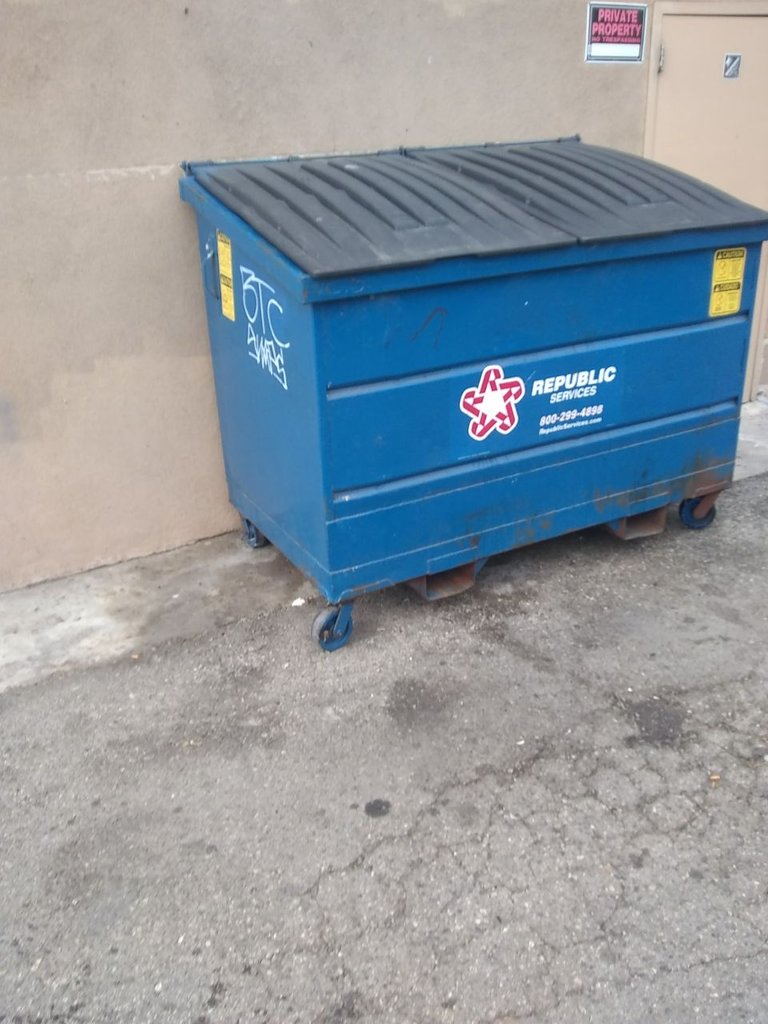 Dumpster art