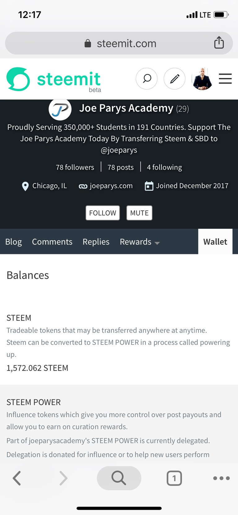 https://s3.us-east-2.amazonaws.com/partiko.io/img/joeparys-adding-more-steem-to-our-joe-parys-academy-account-iuygmjuc-1543170136603.png