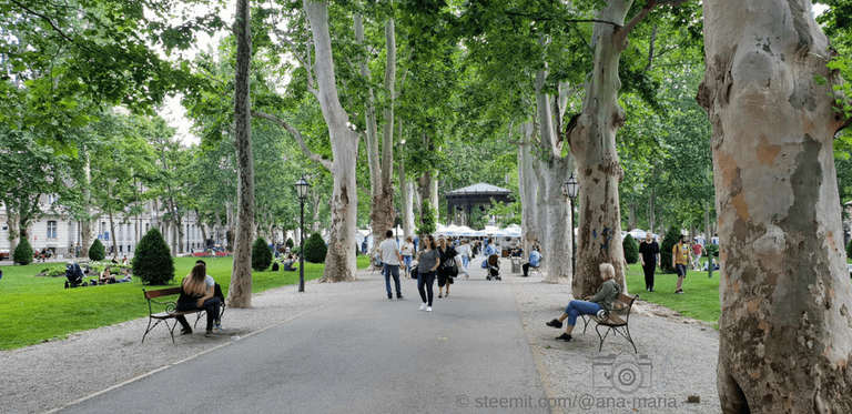 Park Zrinjevac - Northern Entrance