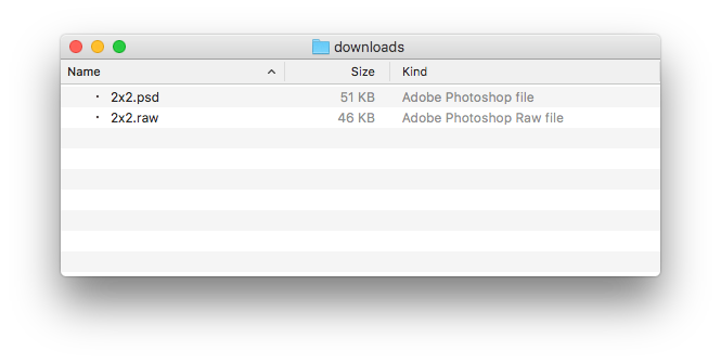 Fig 4. Finder reports the size on disk not the file size