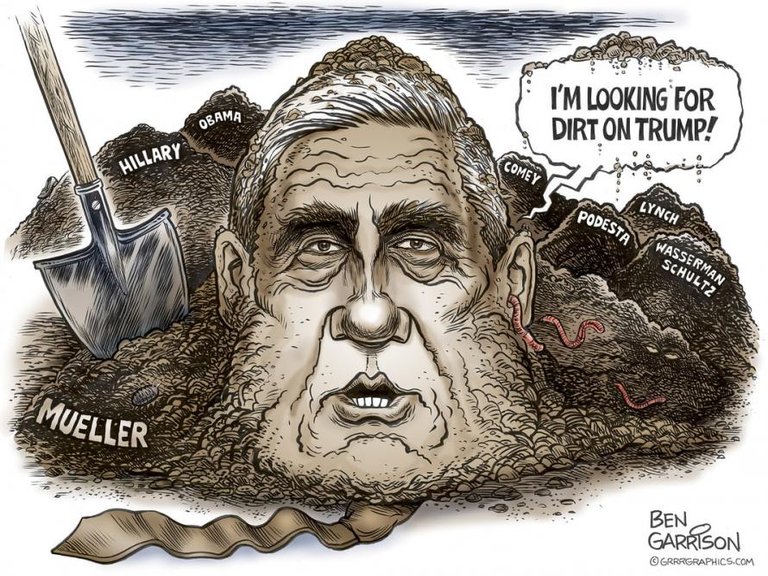 Mueller Looking For Dirt