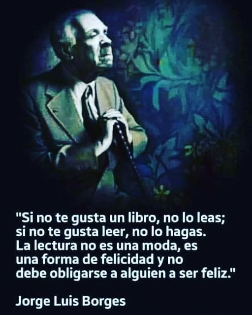 Jorge Luis Borges sobre la lectura. Héctor Escritor.