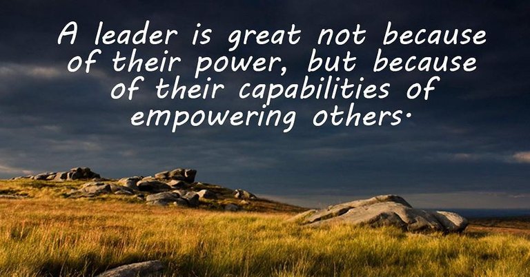 A Leader