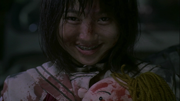 The Beginning Scene of this Movie The Eyes of a Student Who Wins the Previous Battle Royale