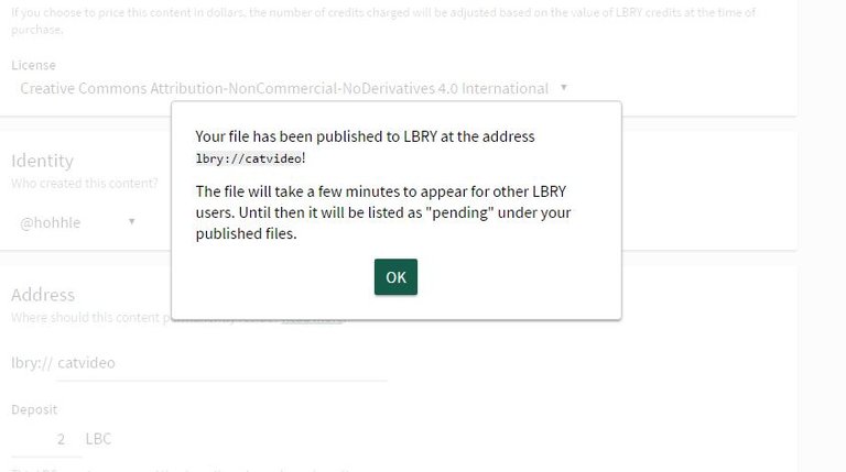 Published on LBRY app