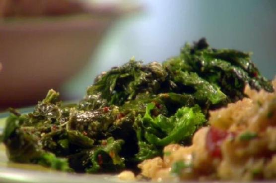 Simple Sauteed Mustard Greens