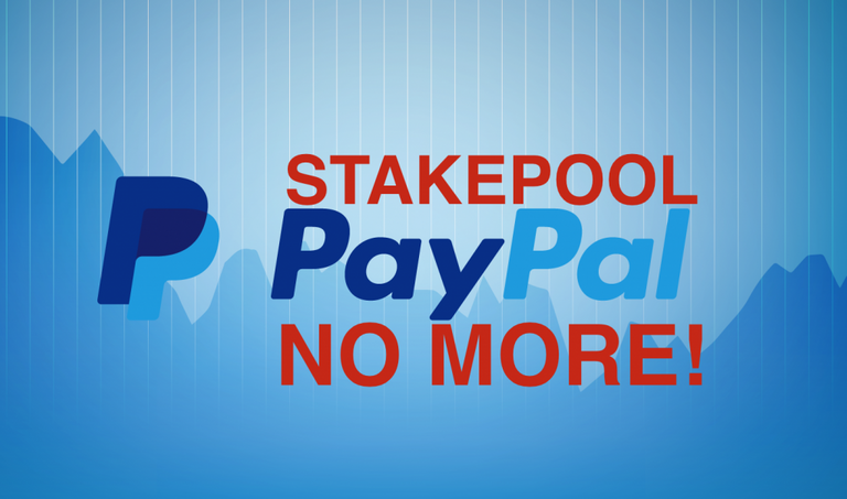 Stakepool PayPal No More!