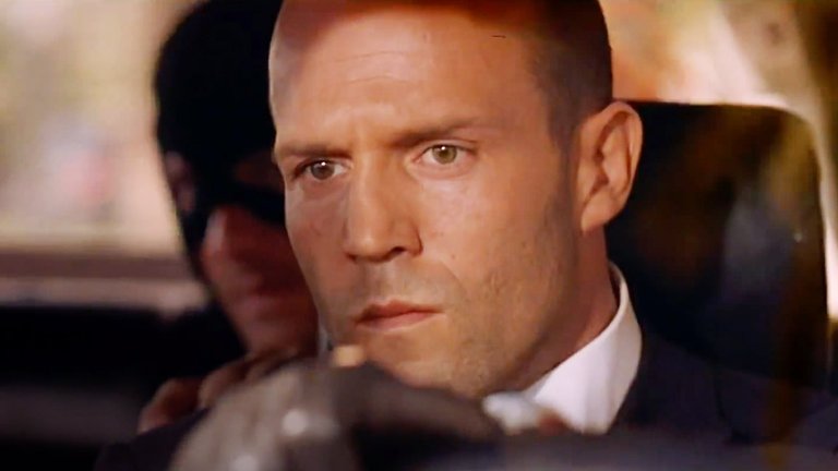 Jason Statham in the movie Transporter