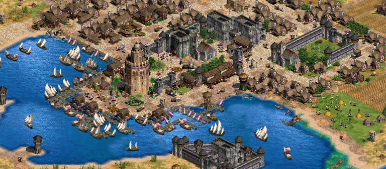Age of Empires 2 Stadt