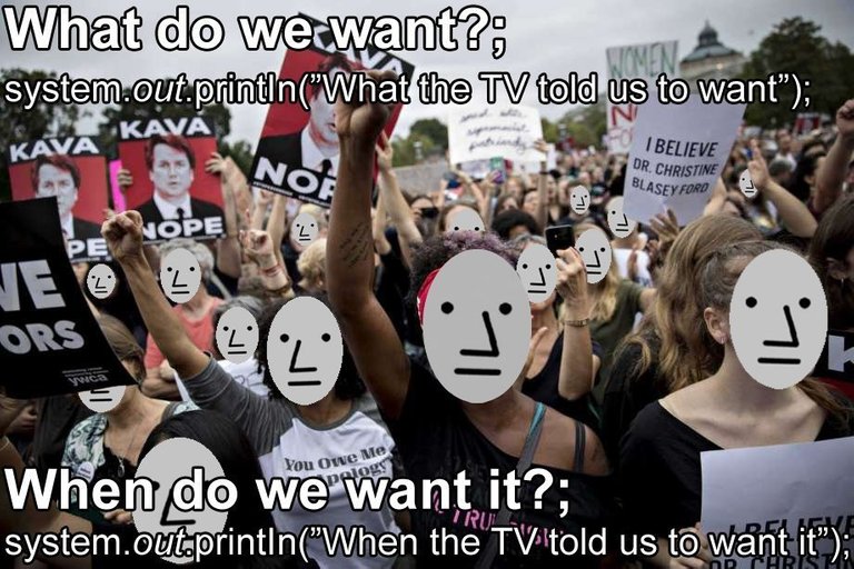 women march npc