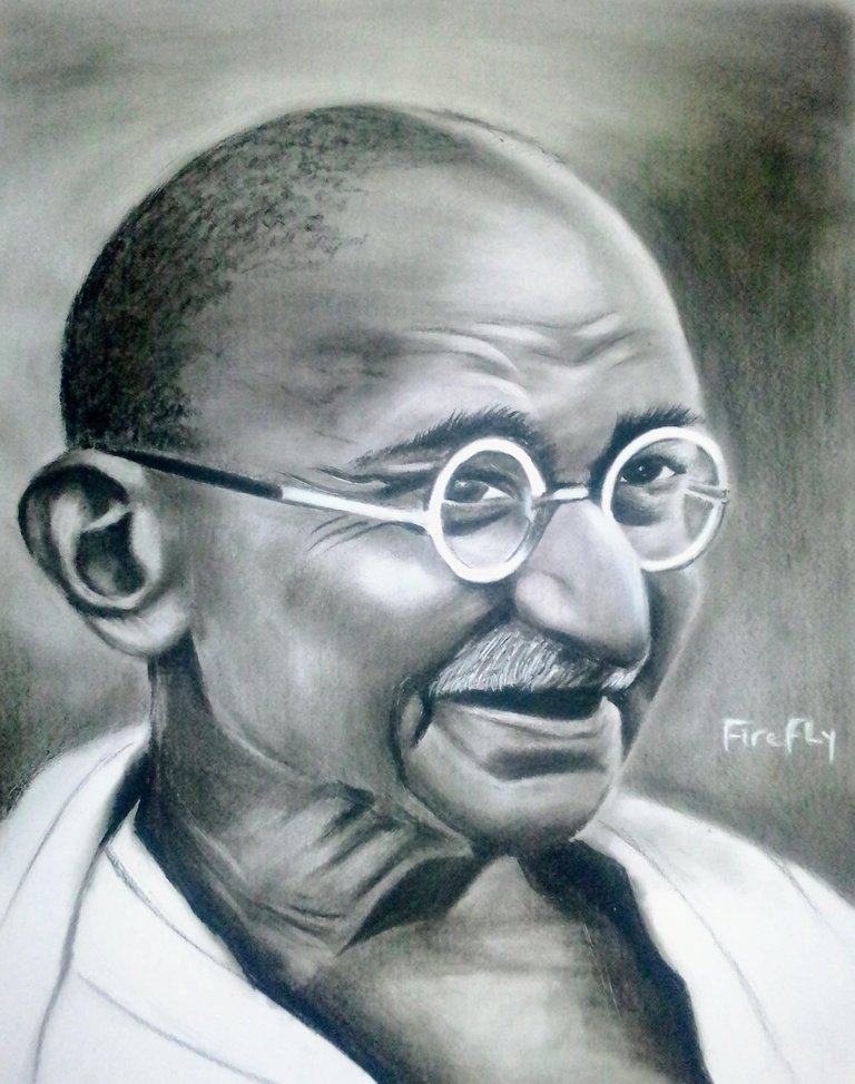 Firefly Face 1 My Pencil Drawing And Facts About Gandhi Hive