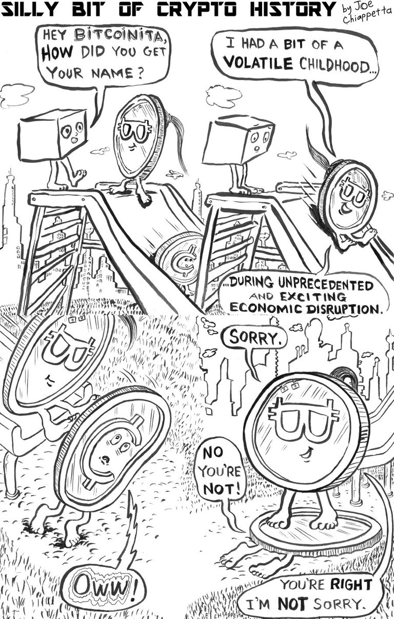 Allegorical Bitcoin Comic by Joe Chiappetta