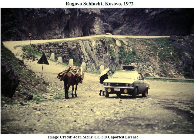 Kosovo RUGOVO SCHLUCHT, Kosovo 1972 jean melis 3.0.jpg