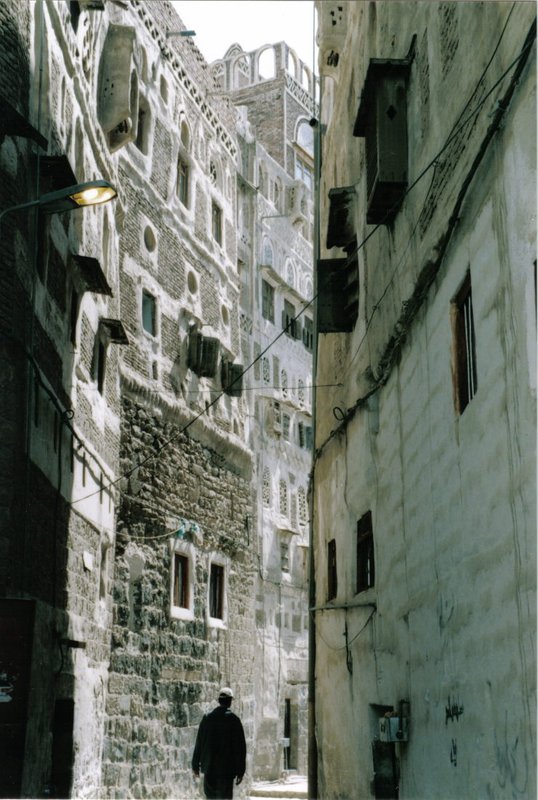 Man on Street in Old City