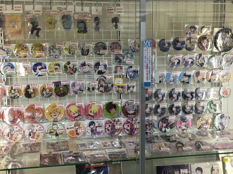 Photo Mar 31, Nakano Broadway Anime Pins.jpg