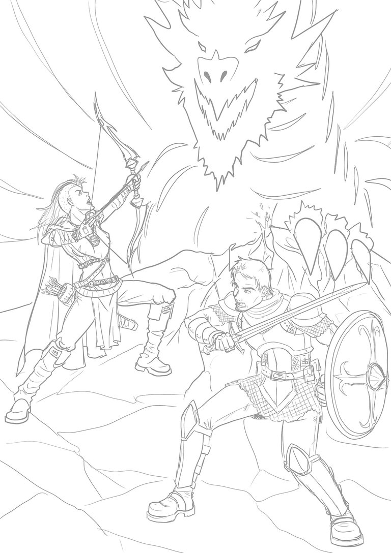 Dungeons and Dragons Sketch