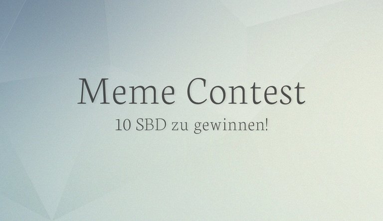 Meme Contest 10 Sbd Zu Gewinnen Hive