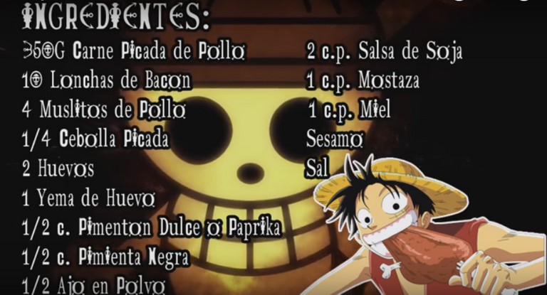 Ingredientes de los Rollos de Carne de One Piece.png