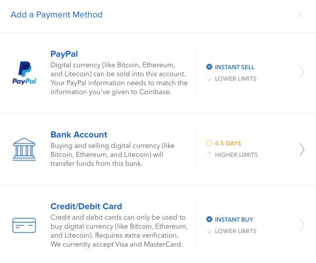 Bank Account to pay for cryptocurriencies