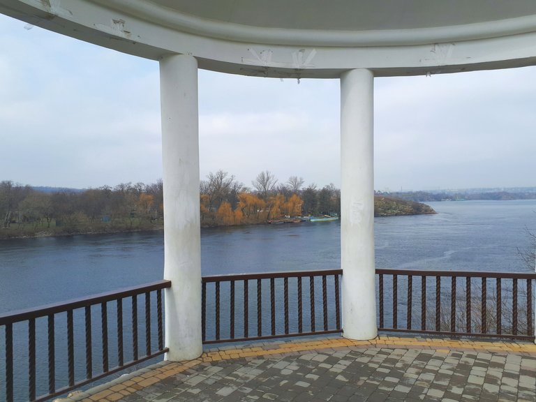 Trip to Ukraine - gazebo Swallows Nest in Zaporozhye