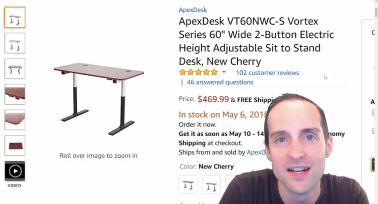 Unlock Extra Energy Filming Videos, Burn More Calories, and Lose Weight with a Standing Desk!