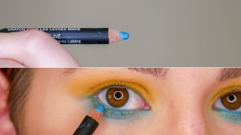 Full On Sunshine Look - Blue liner - Melissavandijkmakeuptutorials.jpg