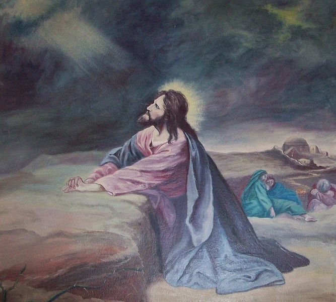 667px-Painting_of_Christ_in_Gethsemane.jpg