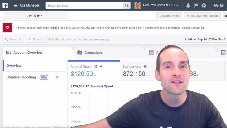 Facebook Disables My Ad Account After $120,502 in Advertising Budget + Rejects Appeal!