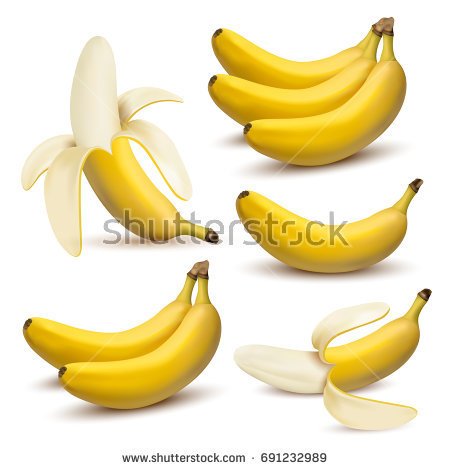 stock-vector-set-of-d-vector-realistic-illustration-bananas-banana-half-peeled-banana-bunch-of-bananas-691232989.jpg