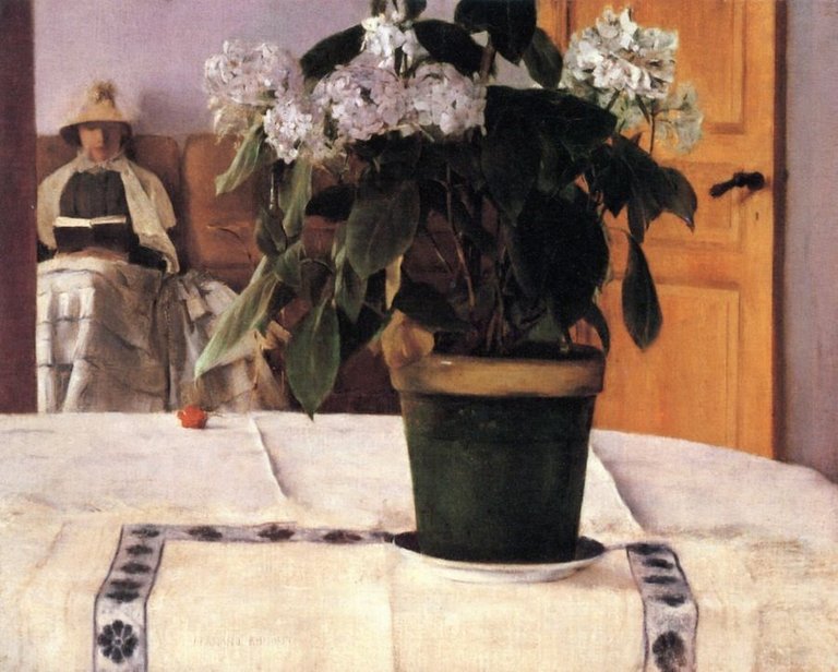 Fernand_Khnopff_-_Hydrangea_(13483668313).jpg