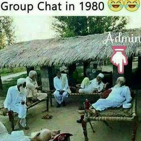 Group chat in 1980.jpg