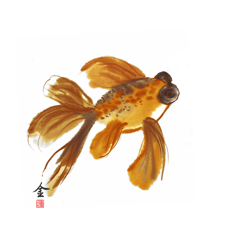 GoldfishGOLDChineseNewYear12x12.png