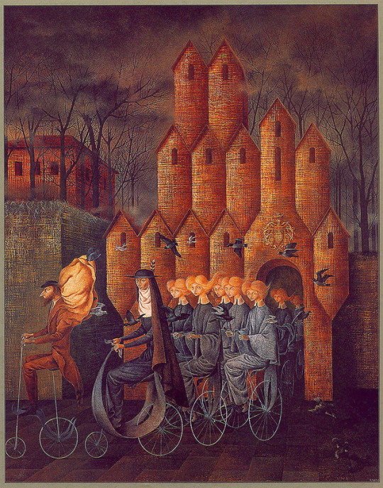 Towards The Tower, Remedios Varo.jpg