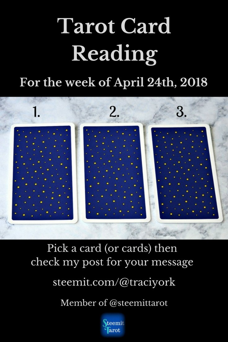 Steemit Tarot Tuesday Blog Graphic for the week of April 24th, 2018.jpg