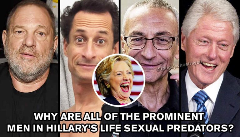 10 hillary clinton rape bill harvey weinstein podesta anthony weiner sex pervert.jpg